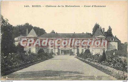 CPA Rueil Chateau de la Malmaison Cour d'Honneur