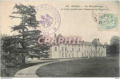 CPA Rueil La Malmaison Le Cedre plante par l'Imperatrice Josephine