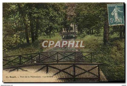 CPA Rueil Parc de la Malmaison La Riviere