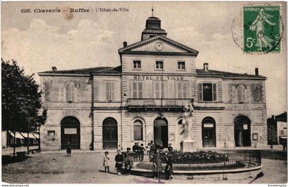 CPA  Carte Postale France  Ruffec Hôtel de Ville VM105539
