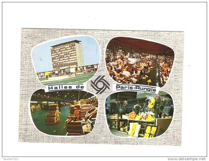 CPSM MULTIVUES - HALLES DE PARIS-RUNGIS -