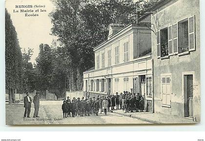 RUNGIS - La Mairie et les Ecoles
