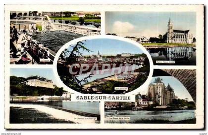 Sable sur Sarthe - Souvenir - CPA
