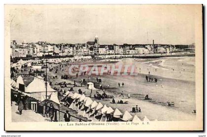 SAbles d'olonne CPA La plage