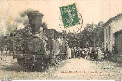 SABRES LANDES la gare