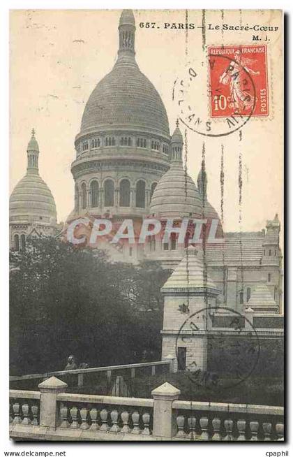 CPA Paris Le Sacre Coeur