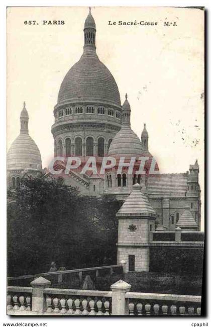 CPA Paris le Sacre Coeur
