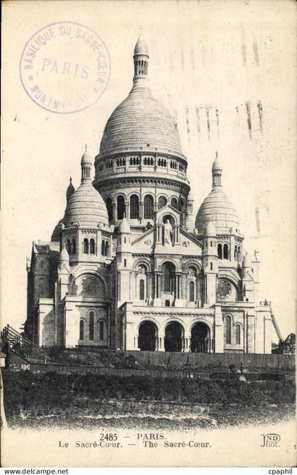 CPA Paris le Sacre Coeur