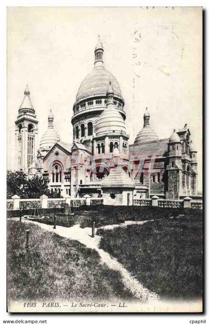 CPA Paris le Sacre Coeur