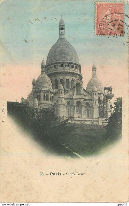 CPA Paris Sacre Coeur