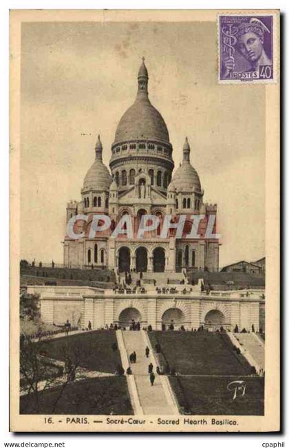 CPA Paris Sacre Coeur