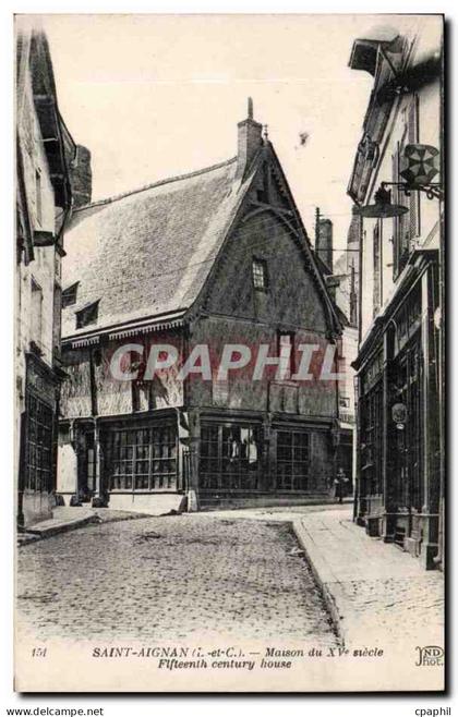 Saint Aignan CPA Maison du 15eme