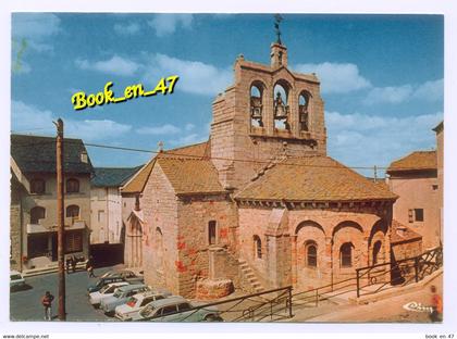{83989} 48 Lozère Saint Alban sur Limagnole , L' église
