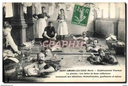 CPA Saint Amand Les Eaux Etablissement La piscine Les bains de boue sulfureuse traitement des affections rhumatismales