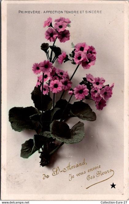 (06/12/25) 18-CPA SAINT-AMAND MONTROND - JE VOUS ENVOIE CES FLEURS - EDITION ETOILE VBC Série n° 3086