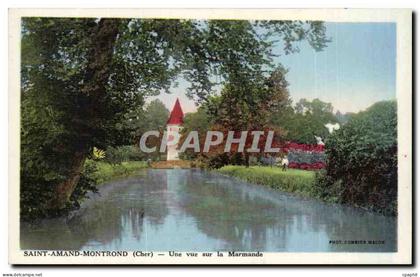 CPA Saint Amand Montrond Une vue sur la Marmande