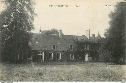 CPA St Ambroix (Cher) Plutes