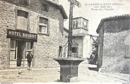 69 - Saint- André-la-Côte - Place de l’Eglise