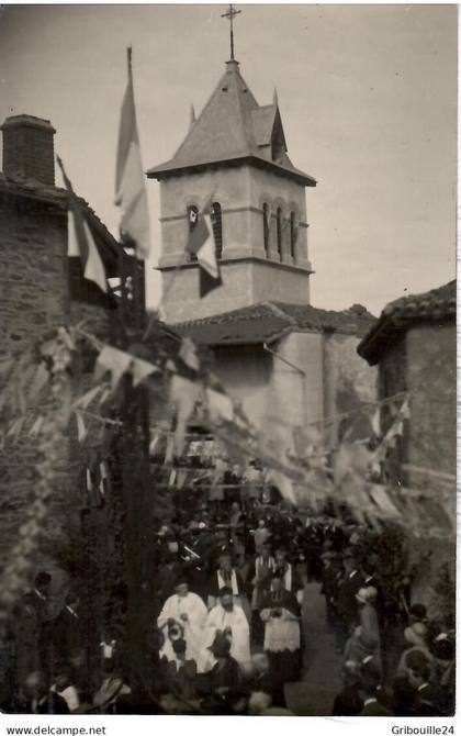 CARTE PHOTO  SAINT ANDRE LA COTE   1930