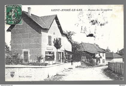 Saint André le Gaz, avenue des grappières (A18p75)