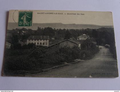 saint andré le gaz - quartier du gaz