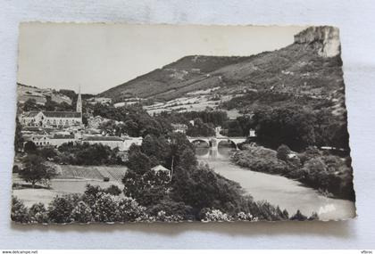 Cpsm, Saint Antonin Noble Val, vue générale, Tarn et Garonne 82