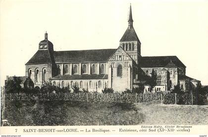 CPA Saint Benoit sur Loire La Basilique