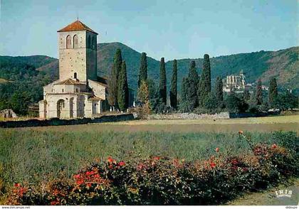 31 - Saint Bertrand de Comminges -  L'Eglise Romane Saint Just de Valcabrère et la Cathédrale Saint Bertrand - Flamme Po