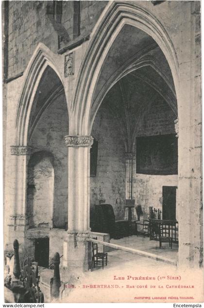 CPA Carte postale France Saint-Bertrand-de-Comminges  Bas  côté de la  Cathédrale  VM80029
