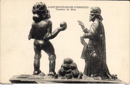 CPA Saint Bertrand de Comminges Tentation de Jesus