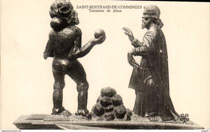 Saint Bertrand de Comminges CPA TEntation de Jesus