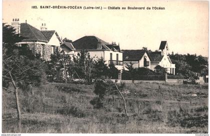 CPA Carte postale France Saint-Brevin-l'Océan   Châlets au boulevard de l'Océan  VM91026ok