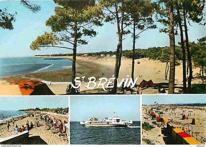 44 - Saint Brévin les Pins - Multivues - Plage - Le Bac - Bateaux - CPM - Voir Scans Recto-Verso