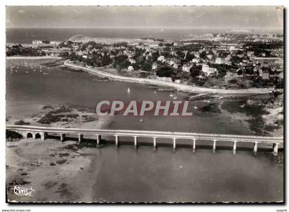 CPM Saint Briac Vue aerienne Le pont du Fremur et vue d ensemble des villas