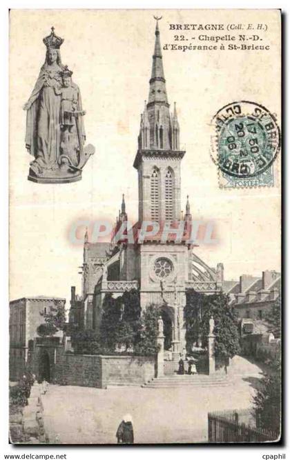CPA Saint Brieuc Chapelle d Esperance a Bretagne