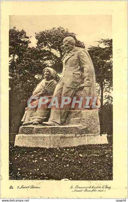 CPA Saint Brieuc Monument Anatole Le Braz