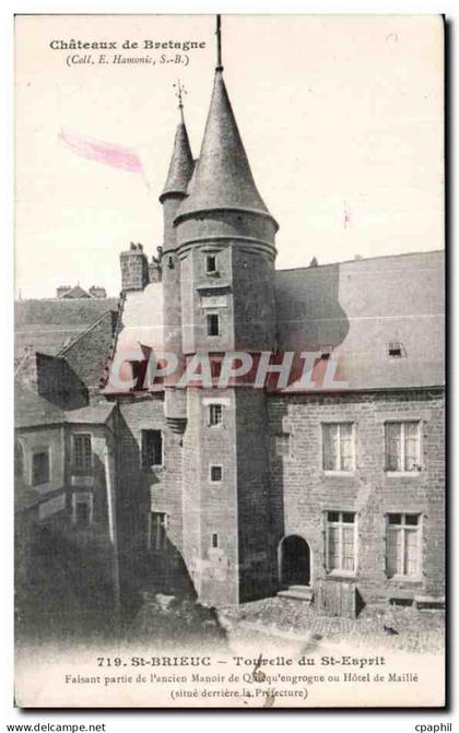 CPA Saint Brieuc Tourelle du St Esprit