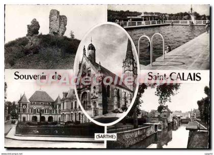 CPSM Souvenir de Saint Calais