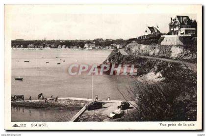 CPA St Cast Vue prise de la Cale