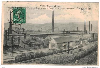 Carte Postale Ancienne de SAINT CHAMOND