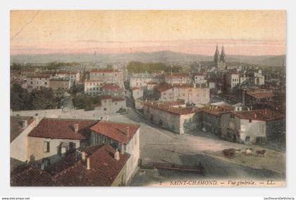 Saint-Chamond, vue générale, CPA, France