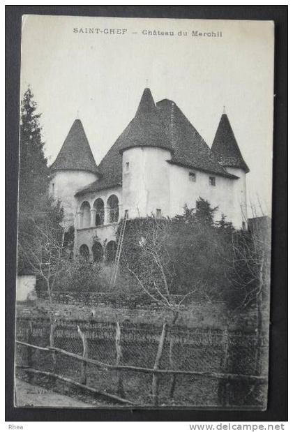 38 Saint-Chef chateau    D38D  K38053K  C38374C RH038521