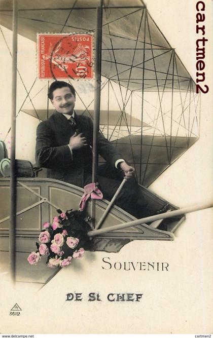 SAINT CHEF SOUVENIR TRANSPORT AVION AVIATION  38