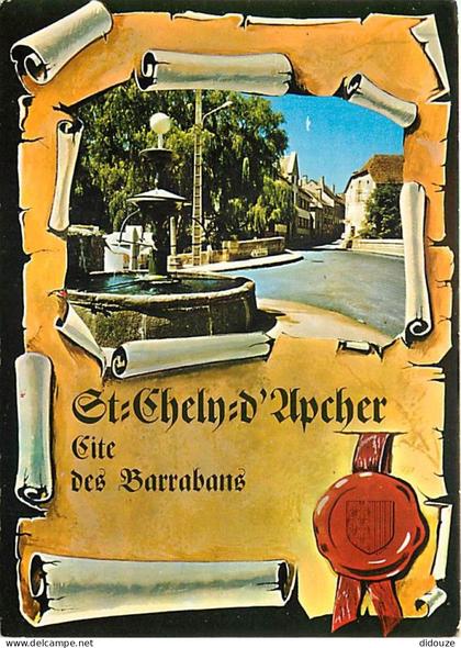 Carte Postale - 48 - Saint Chély d'Apcher - Croix des Anglais - En 1362, aux cris de Barre en Avant, les habitants de St