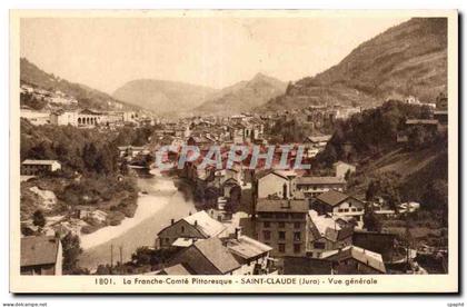 Saint Claude - Vue Generale - CPA