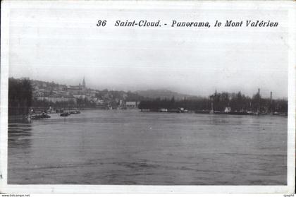 CPA Saint Cloud Panorama Le Mont Valerien