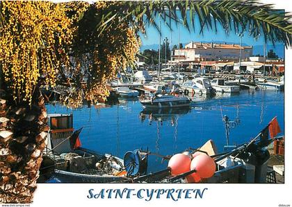 66 - Saint Cyprien - Le Port - Bateaux - CPM - Voir Scans Recto-Verso