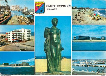 CPM Cote Vermeille Saint Cyprien Plage (Pyrenees Orientales)