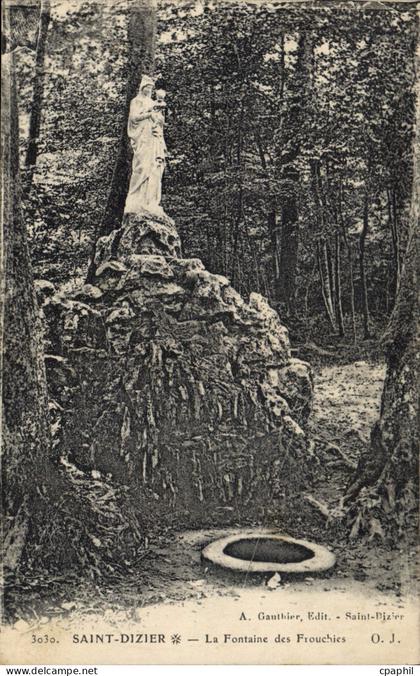 CPA Saint Dizier La Fontaine Des Frouchies