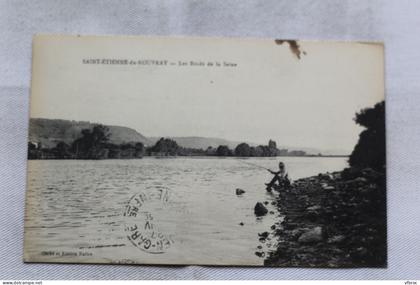 Cpa 1919, Saint Etienne du Rouvray, les bords de la seine, Seine Maritime 76